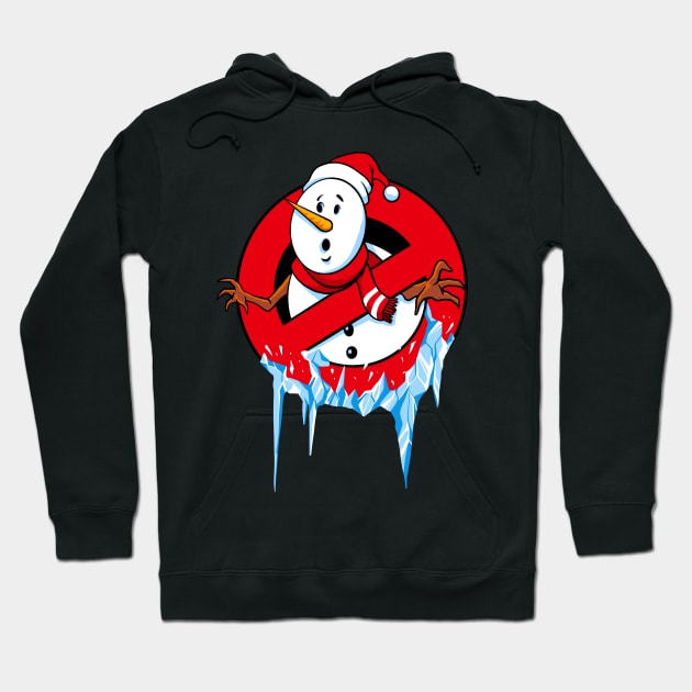 no enter snowman Hoodie by spoilerinc